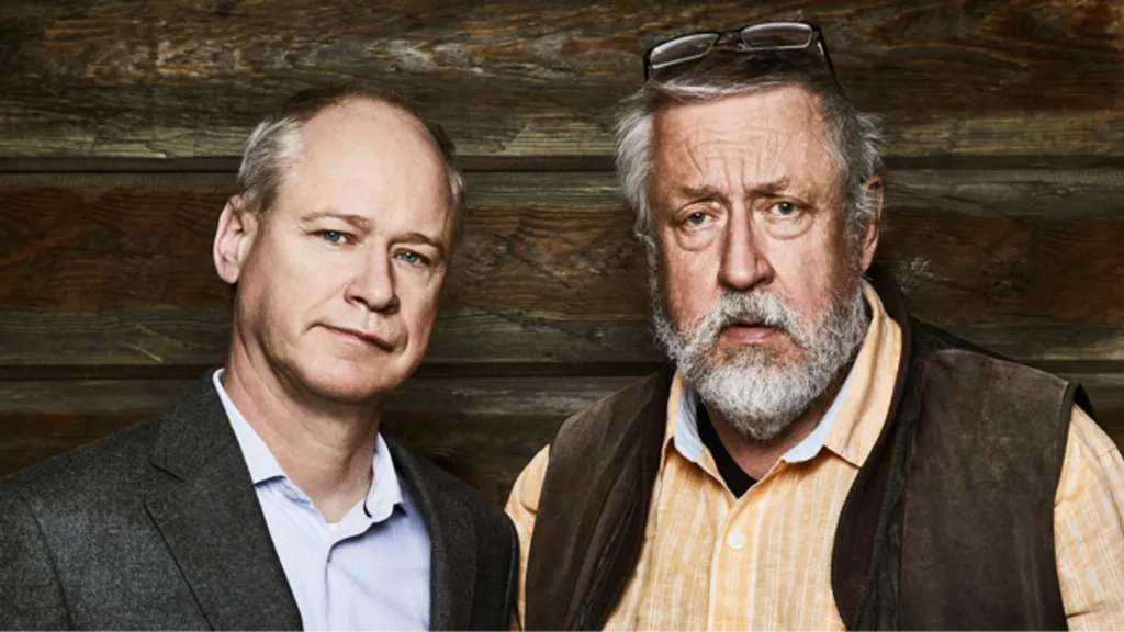 Leif GW Persson och Robert Gustafsson