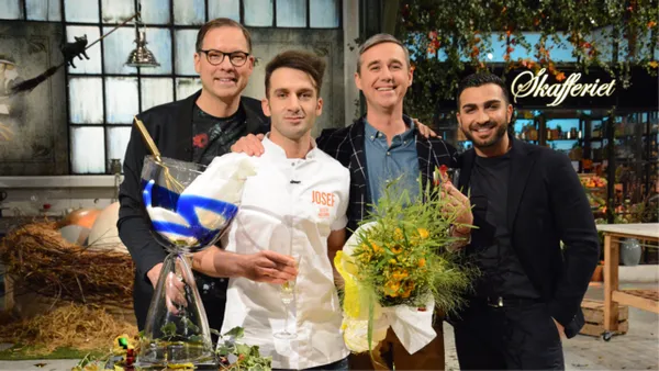 Josef Assio vann Dessertmästarna säsong 6. Foto: Kanal 5