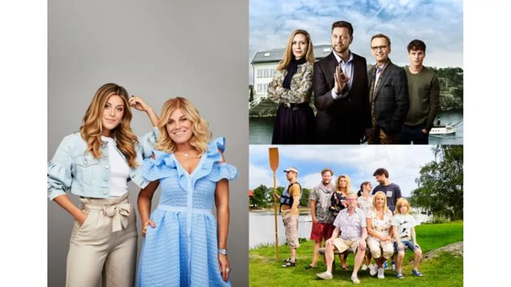 Wahlgrens värld, Helt perfekt och Sommaren med släkten är alla Kristallennominerade. Foto: Kanal 5