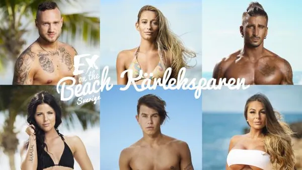 Ex on the beach - Kärleksparen får premiär söndag den 16 december på Dplay. Foto: Dplay