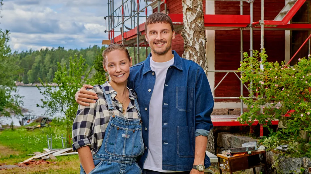 Carina och Erik Berg i Bergs drömkåk