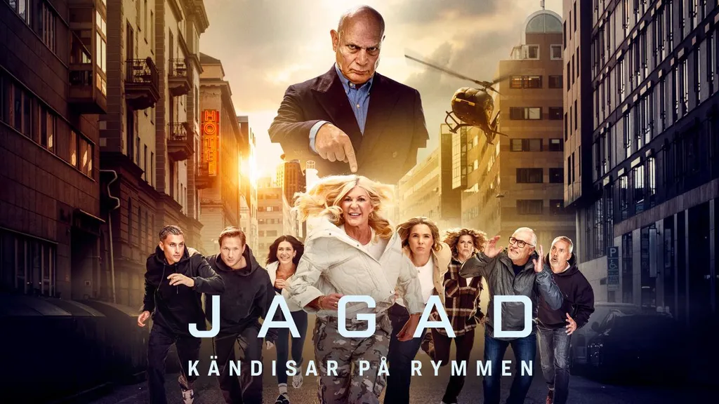 Jagad - kändisar på rymmen, key art