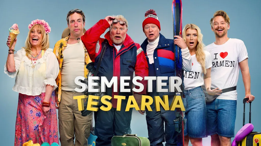 Svenska humoreliten testar populära semesterresor på Kanal 5 och HBO Max