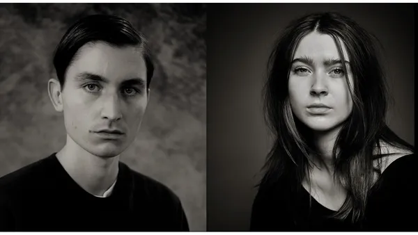 Gustav Lindh och Clara Christansson Drake