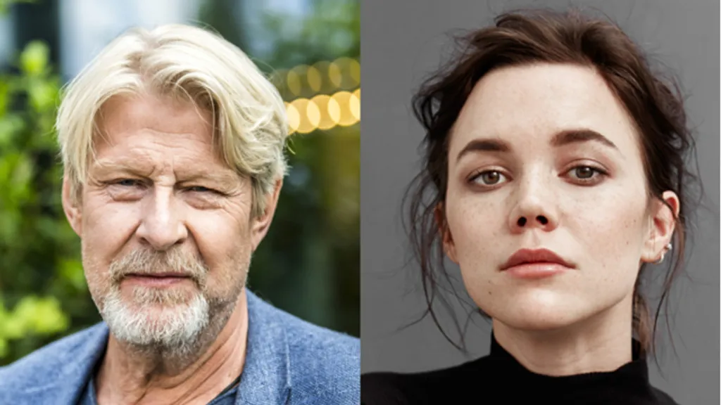 Rolf Lassgård och Hedda Stiernstedt