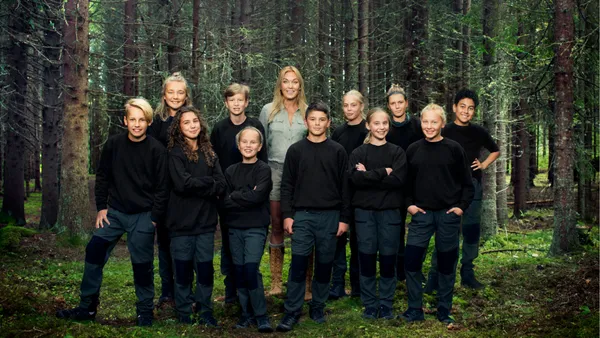 Gruppbild med Linda Lindorff.