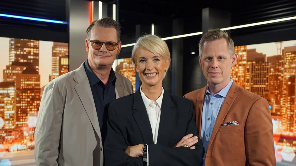 TV4 Talk om USA-valet med Jenny Strömstedt, Per Schlingmann och Andreas Utterström.