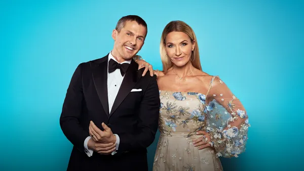 Kristin Kaspersen och David Lindgren leder Let's Dance.