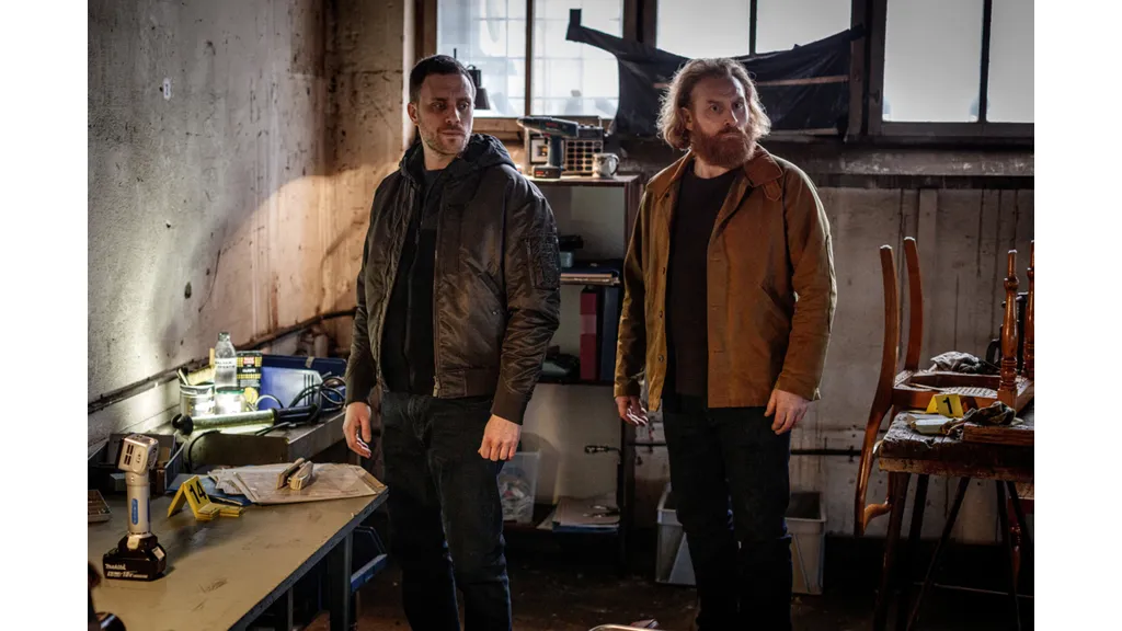 Martin Wallström och Kristofer Hivju