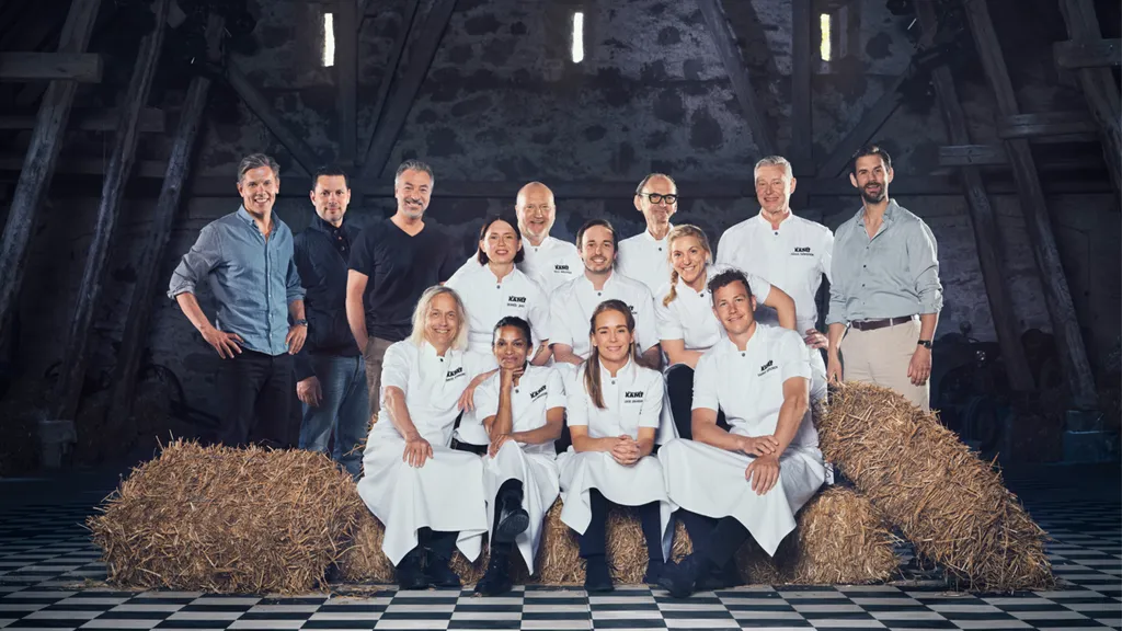 Kockarnas kamp gruppbild med utmanare