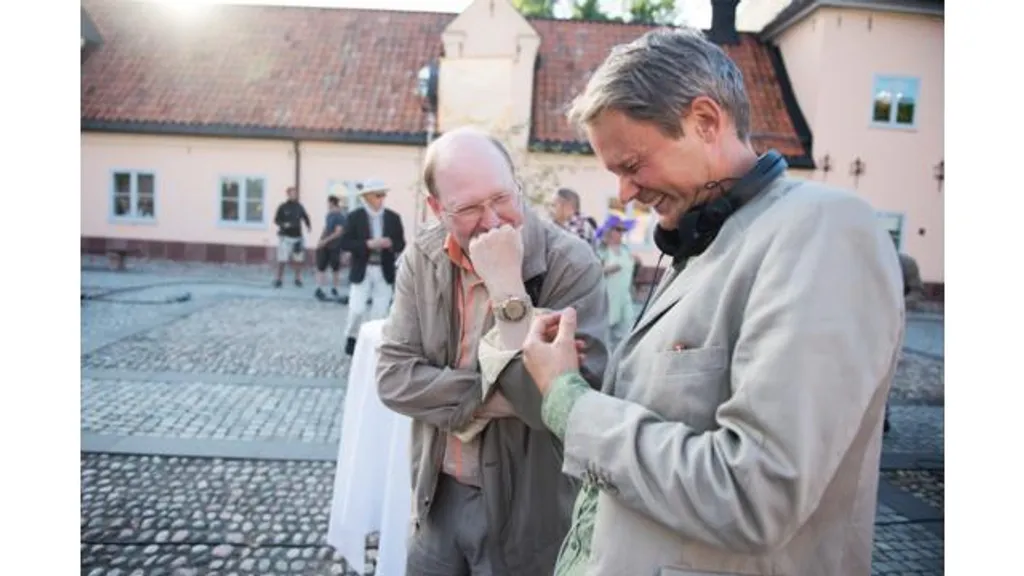 Henrik Dorsin och Felix Herngren i Solsidan