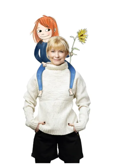Josefine Sundström och Saga från Sagasagor