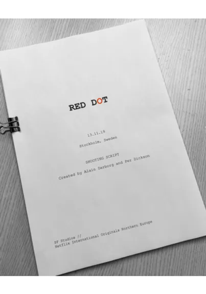 Första svenska Netflix-filmen "Red Dot"