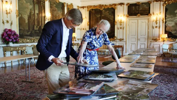 Bille August och Drottning Margrethe II