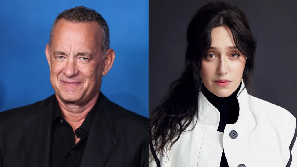 Tom Hanks & Mariana Treviño