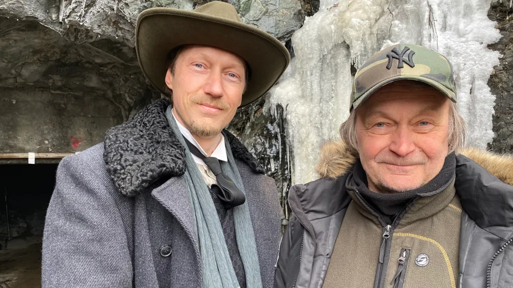 Simon J. Berger & regissör Nils Gaup