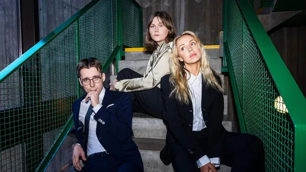 Felix Öste Personne, Hanna Lublin Niklasson och Moa Wallin.