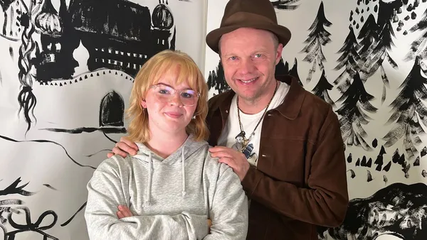 Doris Wretling och Olof Wretling. 