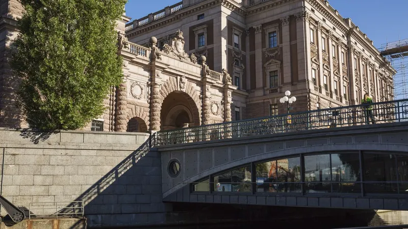 Riksdagen exteriör