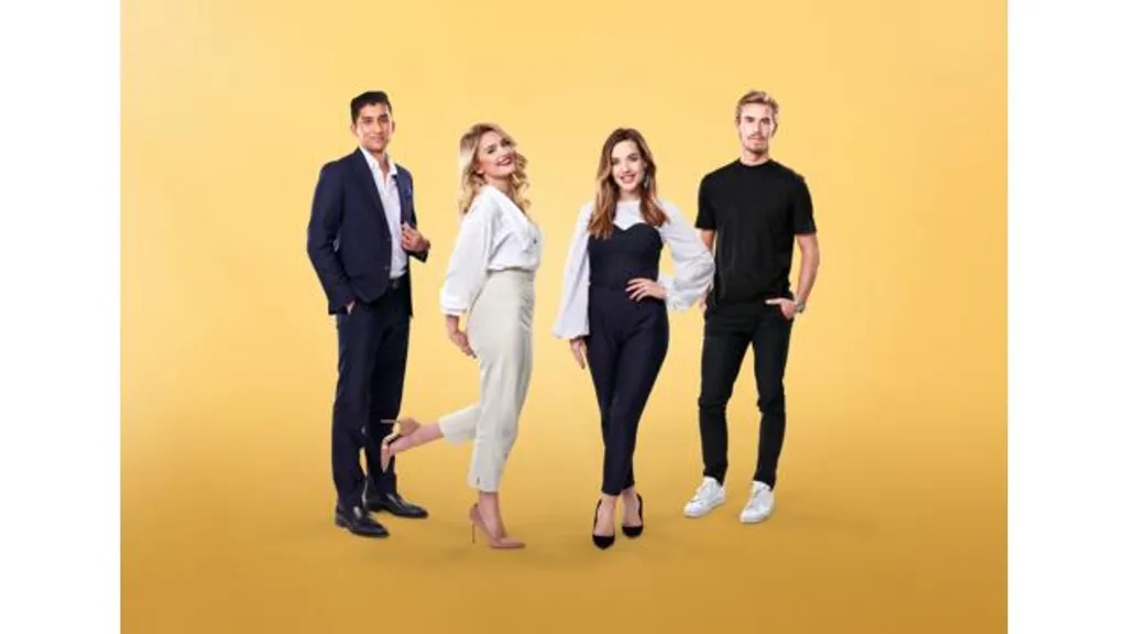 Kunal Chauhan, Alicia Agneson, Tilda Nordh och Frank Lindgren