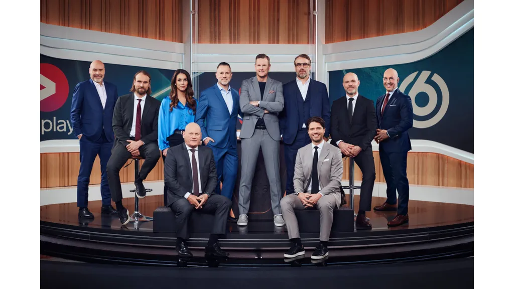 Viaplays team under hockey-VM