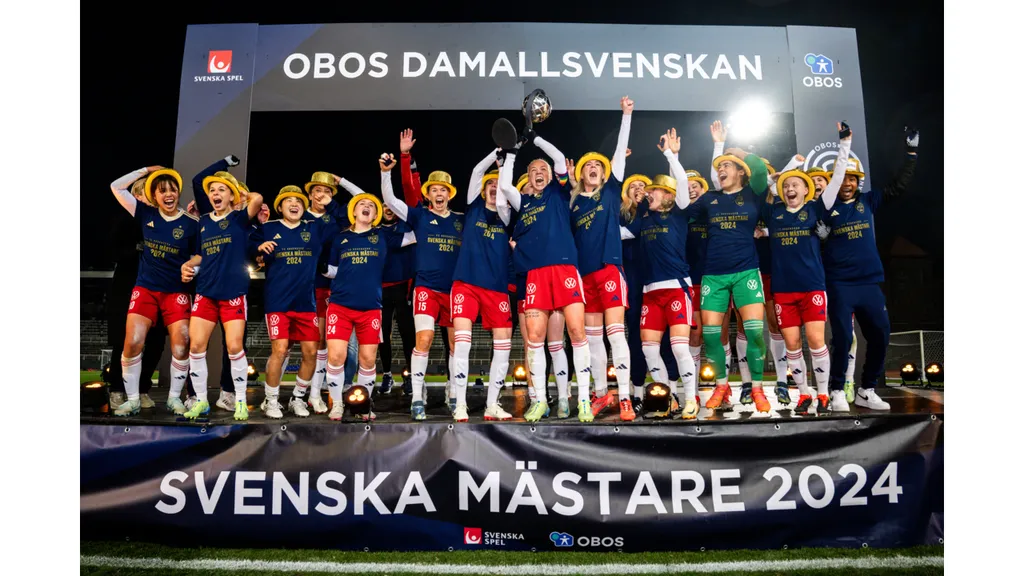 Rosengård vann SM-guld 2024