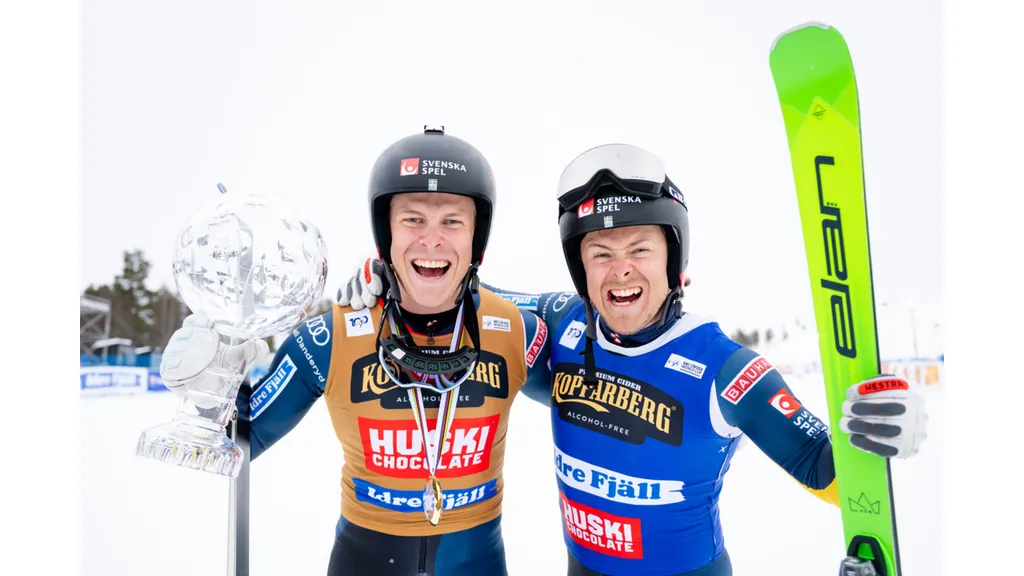 Syskonen David och Erik Mobärg