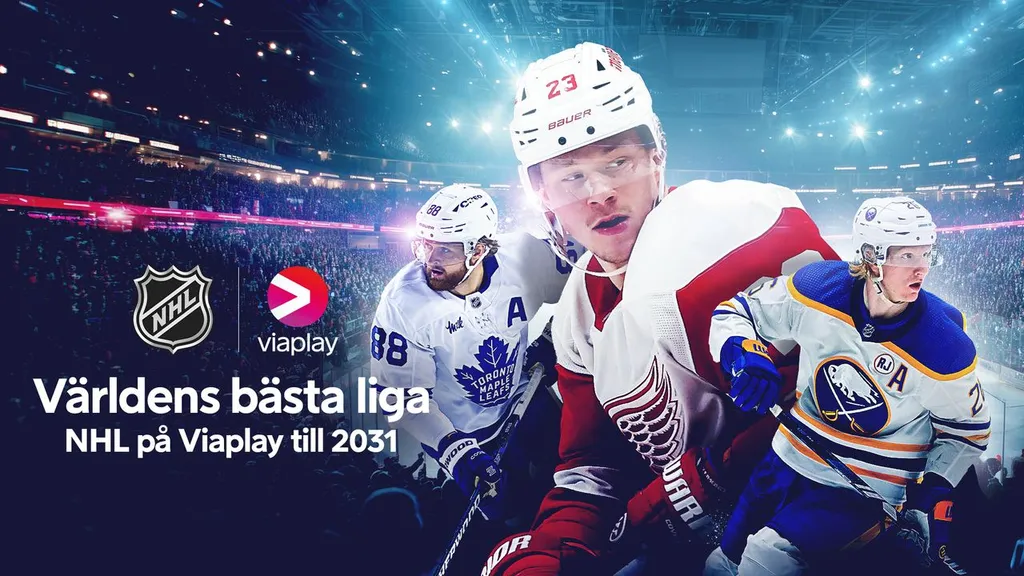 Viaplay Group förlänger sändningsrättigheterna för NHL