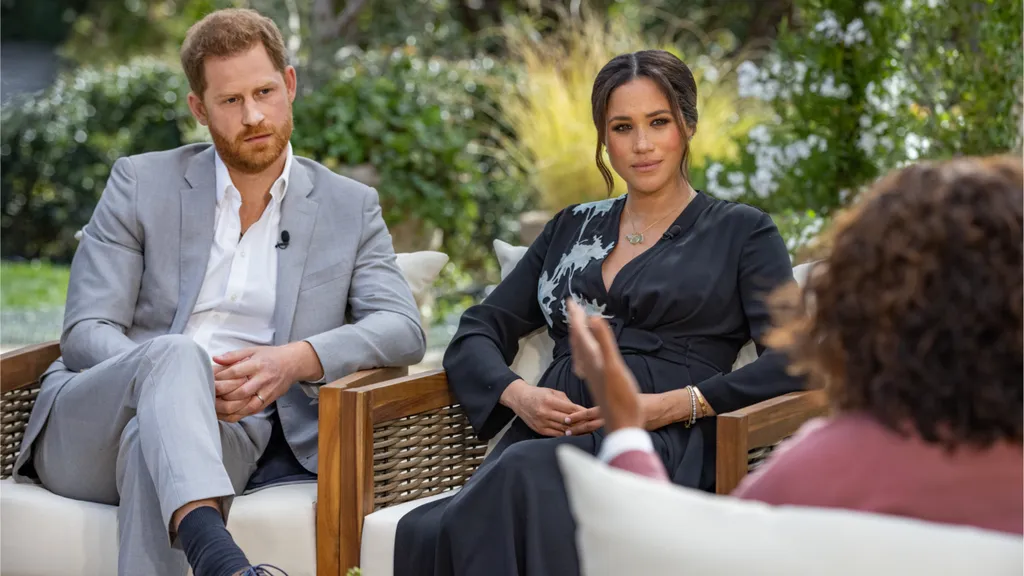 CBS Presents Oprah with Meghan and Harry