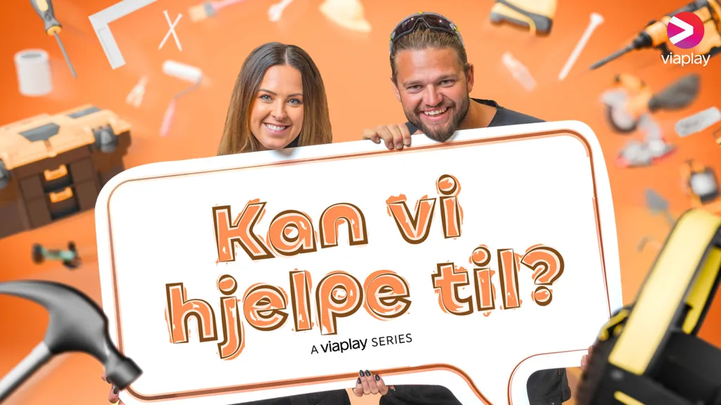 Mads og Stine hjelper til