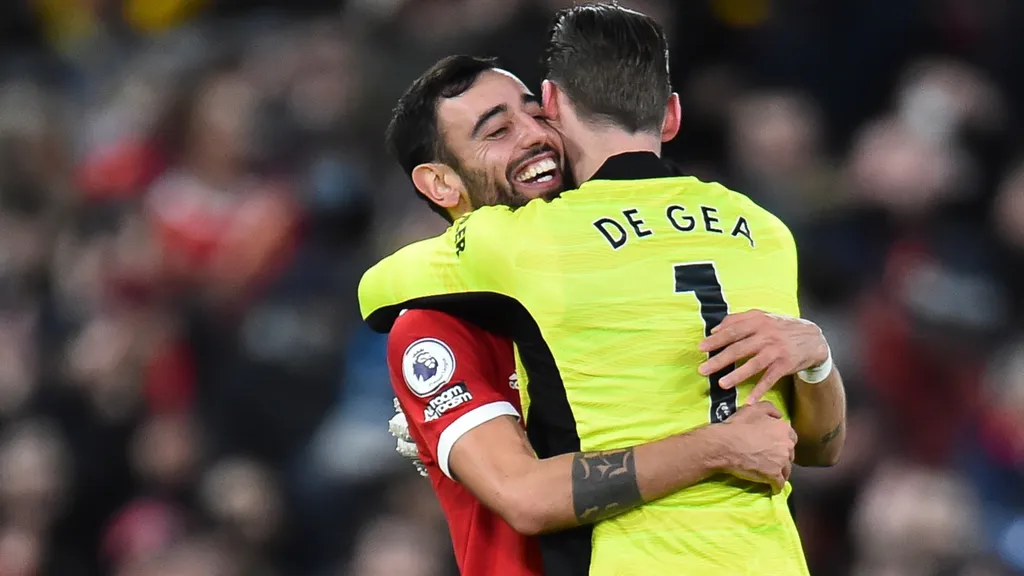 Bruno Fernandes, David de Gea