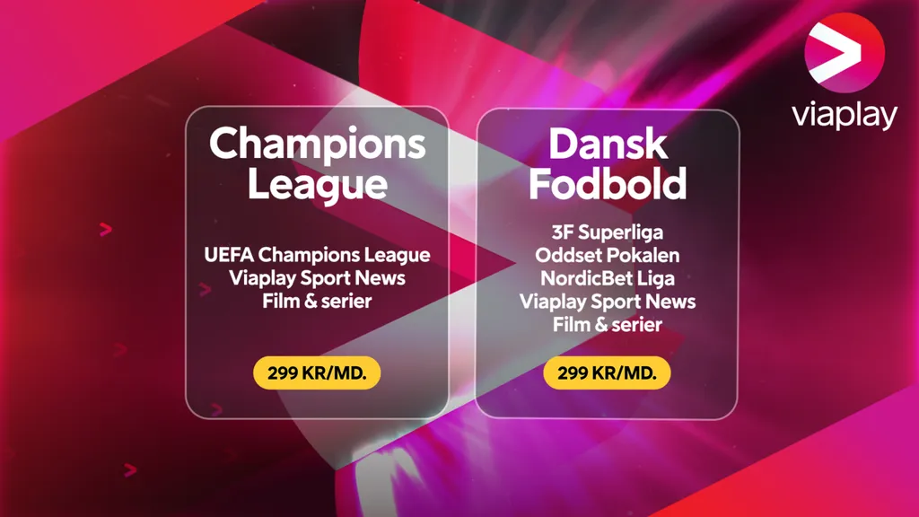 Viaplays nye fodboldpakker