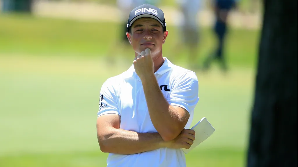 Viktor Hovland ved Rocket Mortgage Classic