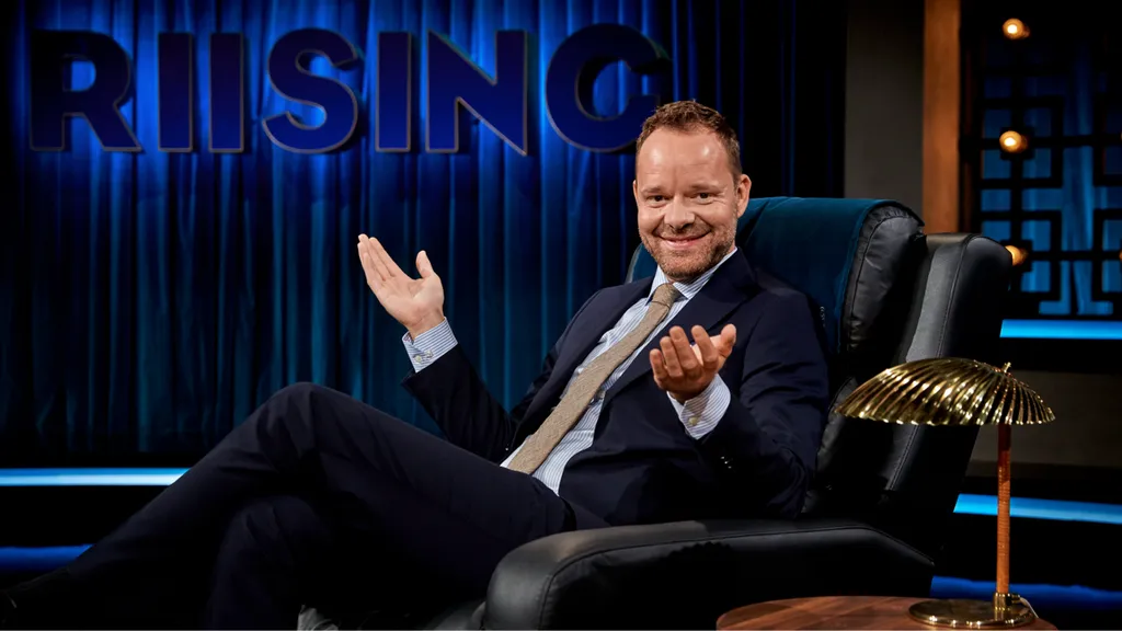 Jakob Riising får sit helt eget talkshow, som kan ses på Kanal 5 i løbet af efteråret. Fotograf: Krestine Havemann. 