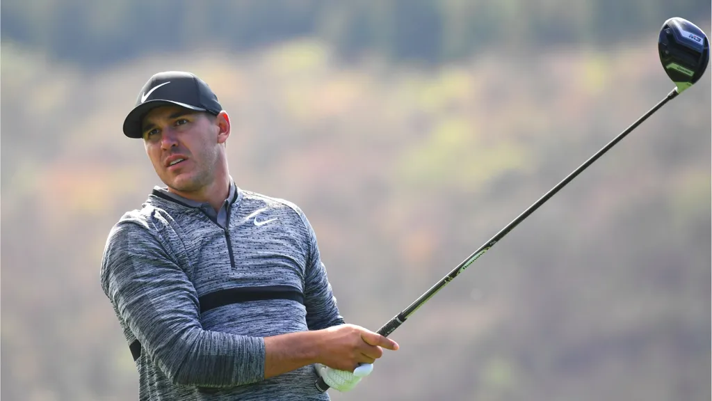 Brooks Koepka ved CJ Cup 2018
