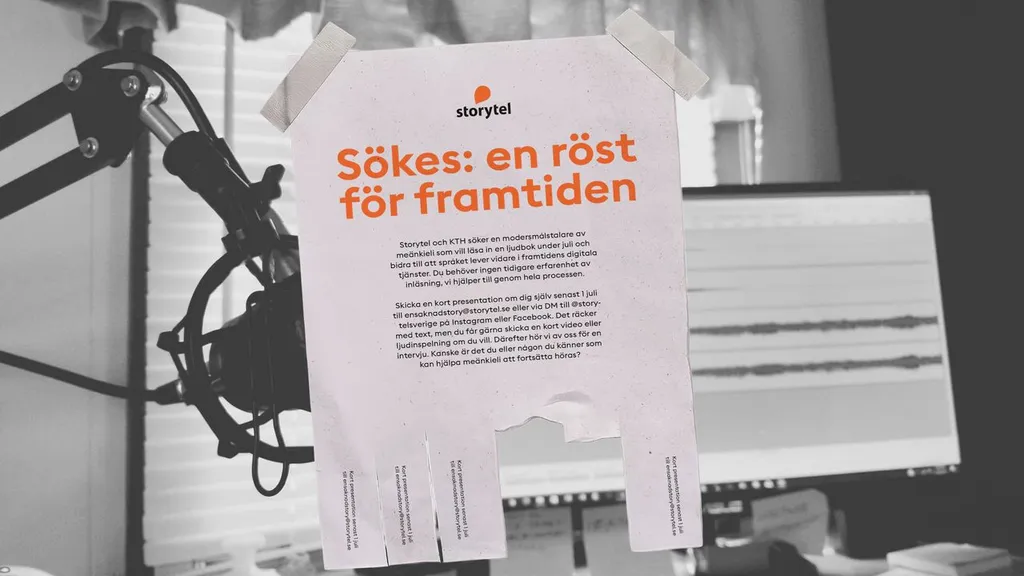 Storytel söker en röst för framtiden.