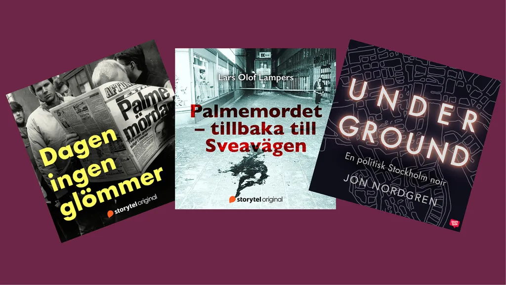 Storytel uppmärksammar årsdagen av Palmemordet med flera nya titlar i tjänsten.