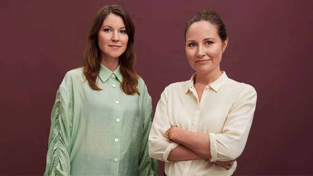 Ida Ståhlnacke (tv) och Emma Boëthius (th). Foto: Mattias Bardå/Storytel
