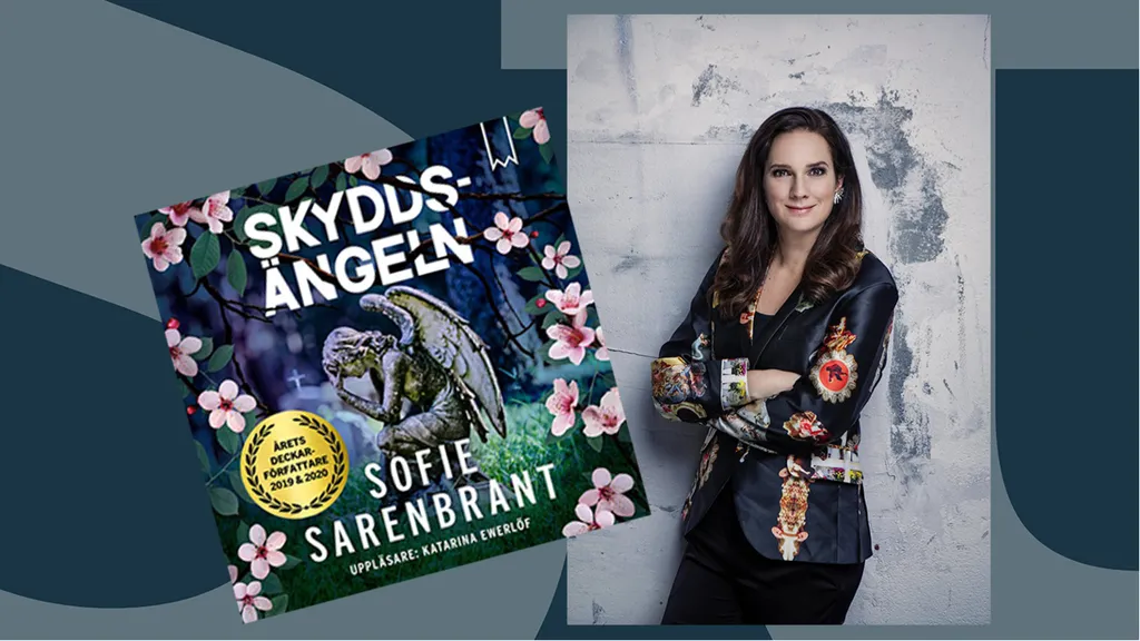 Sofie Sarenbrants Skyddsängeln är årets mest lyssnade ljudbok hos Storytel. Foto: Thron Ullberg
