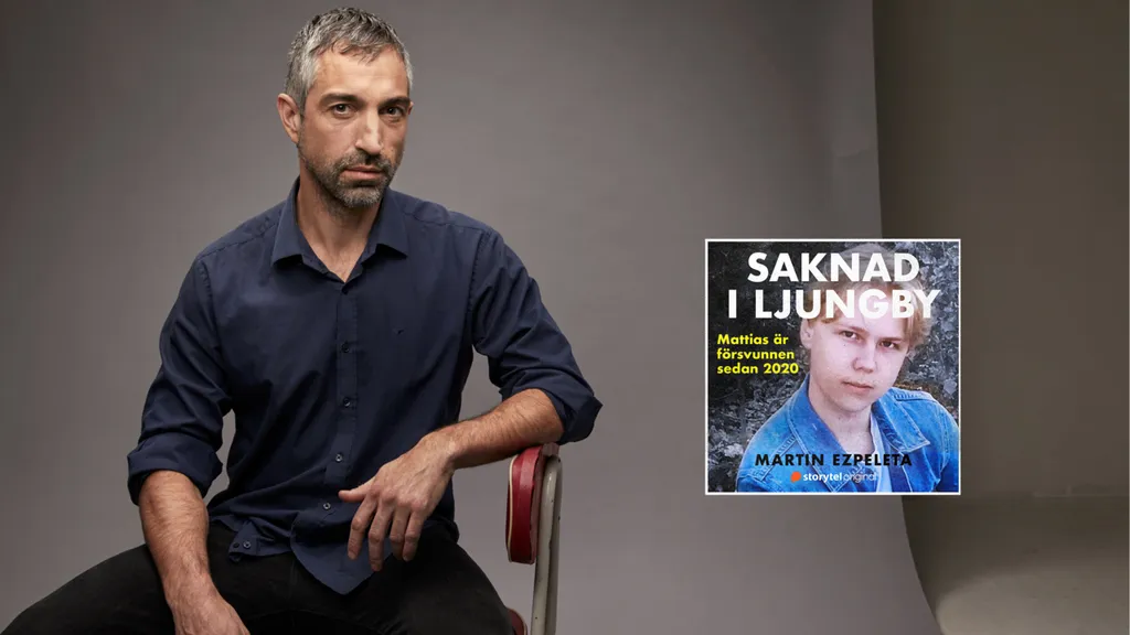 Martin Ezpeletas dokumentär Saknad i Ljungby släpps på Storytel den 9 maj. Foto: Mattias Bardå/Privat/Storytel