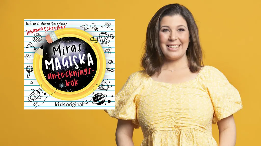 Johanna Schreibers Storytel Original Miras magiska anteckningsbok blir barnteater. Foto: Magnus Liam Karlsson/B Wahlströms