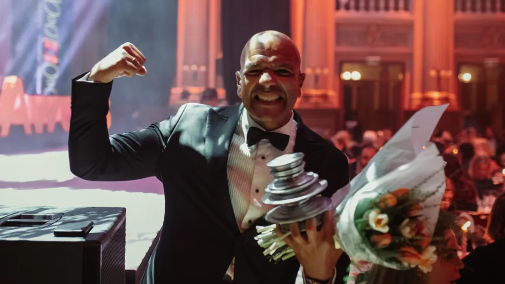 Vinnare Spänning Storytel Awards 2023: Ghettoprinsessan, Sammy Jeridi, uppläst av Jonas Malmsjö, Bokfabriken.. Foto: Kajsa Göransson/Storytel 6