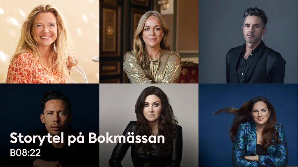 Storytel på Bokmässan 2023