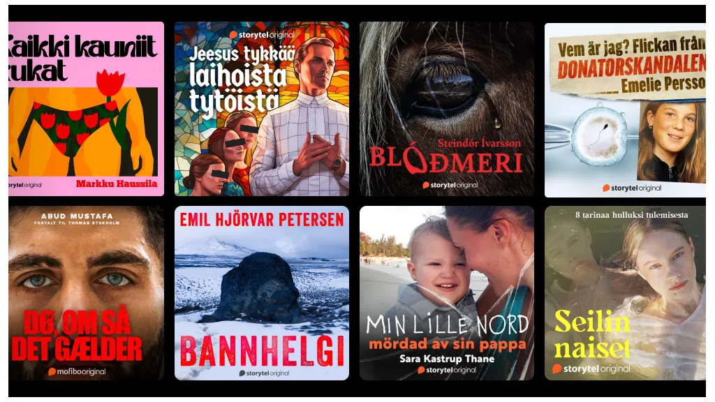 I Storytels nordiska pressrum finns höjdpunkter från Storytels nordiska marknader, och länkar in till alla lokala presstjänster.