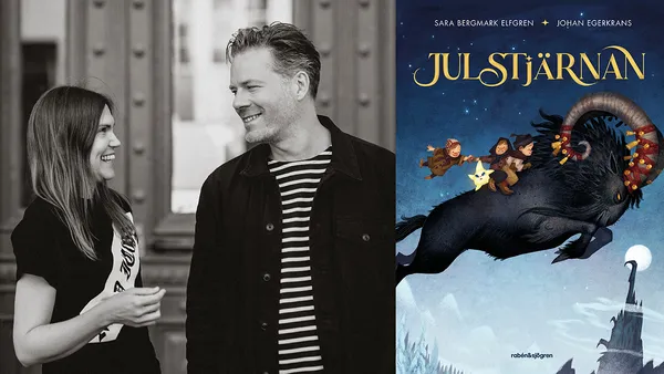 Sara Bergmark Elfgren och Johan Egerkrans gör julsaga ihop