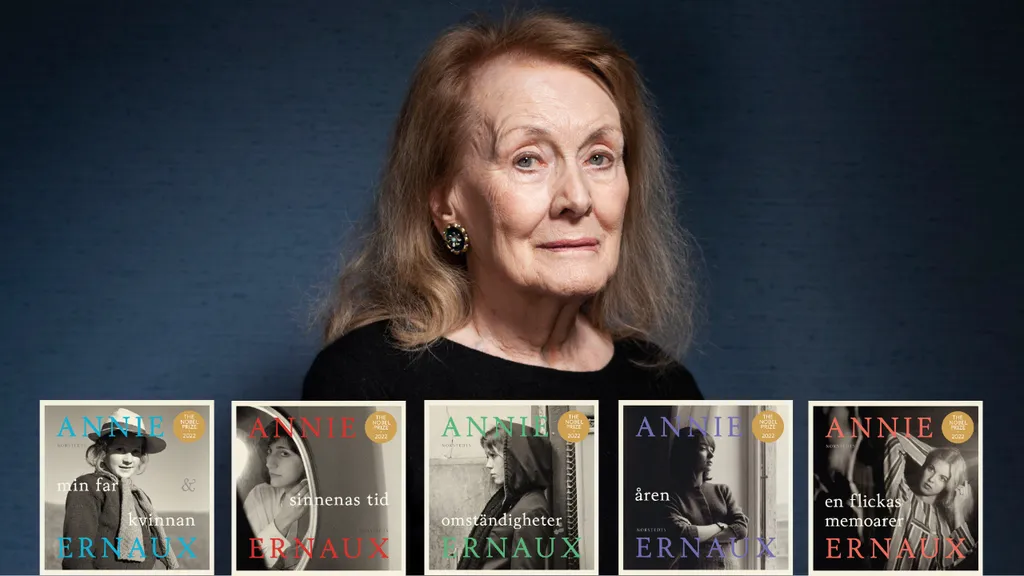 Banner Annie Ernaux ljudböcker
