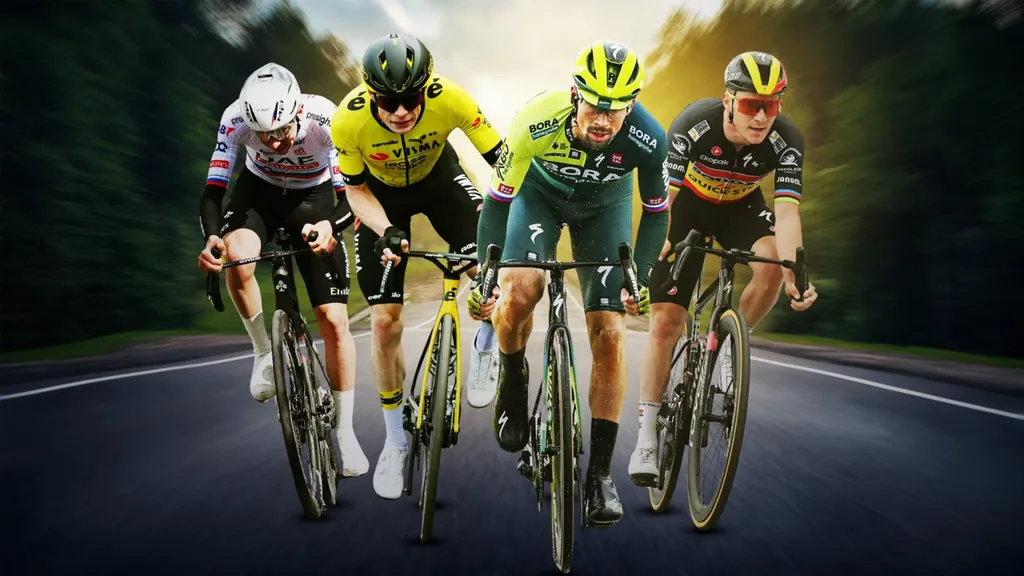 Tour-Favoriten 2024 Pogacar Vingegaard Roglic Evenepoel