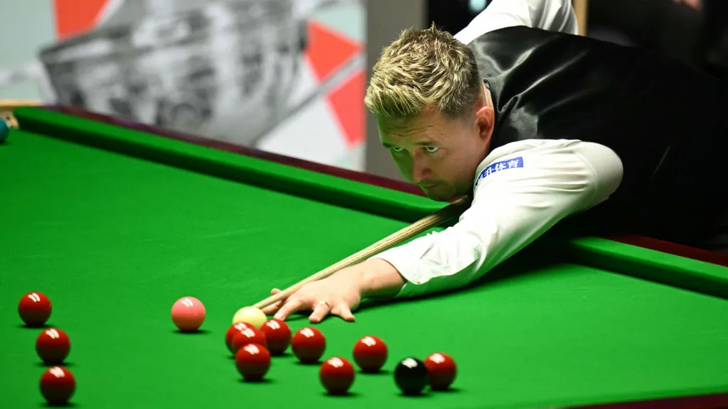 Kyren Wilson im Finale der Snooker-WM 2024 (c) Getty Images