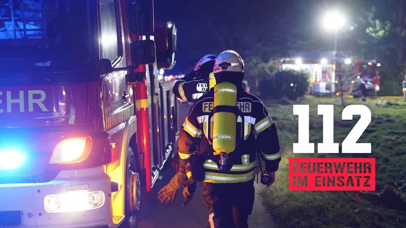 112: Feuerwehr im Einsatz" - Staffel 12 ab 16. Oktober bei DMAX