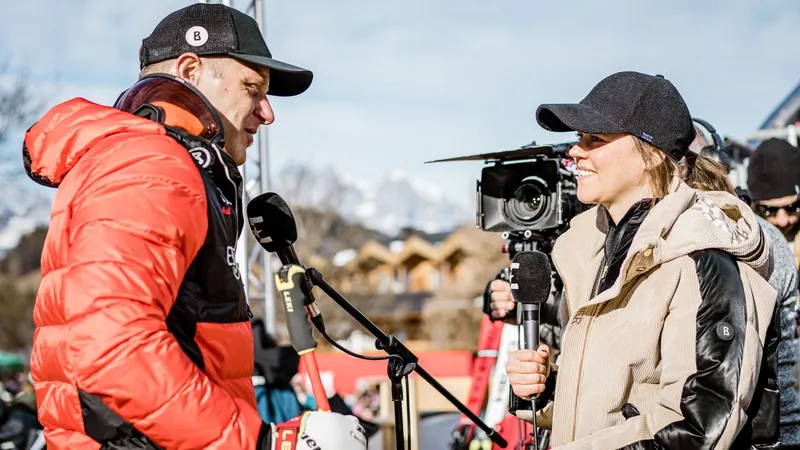 Eurosport-Expertin Viktoria Rebensburg (Foto: David Dörre)